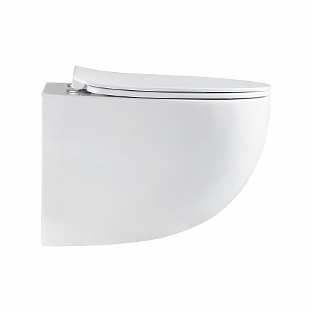 Подвесной унитаз безободковый Terminus Енисей Monolit 560х390 белый Салават - фото 4