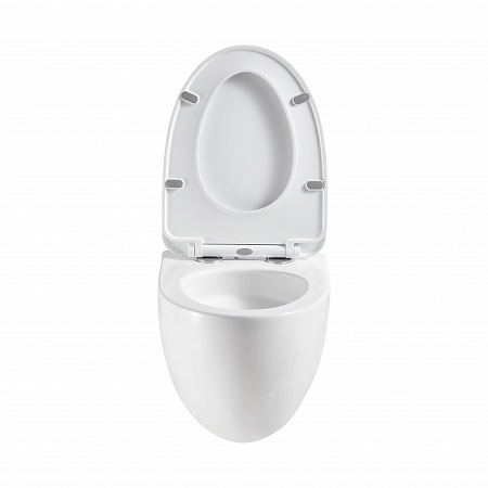 Подвесной унитаз безободковый Terminus Енисей Monolit 560х390 белый Салават - фото 5