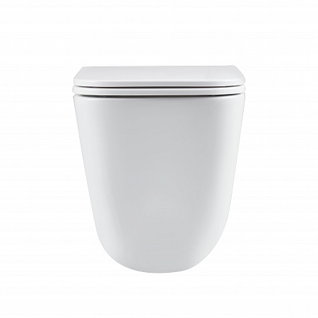 Подвесной унитаз безободковый Terminus Ватикан Monolit 490х340 белый Салават - фото 6